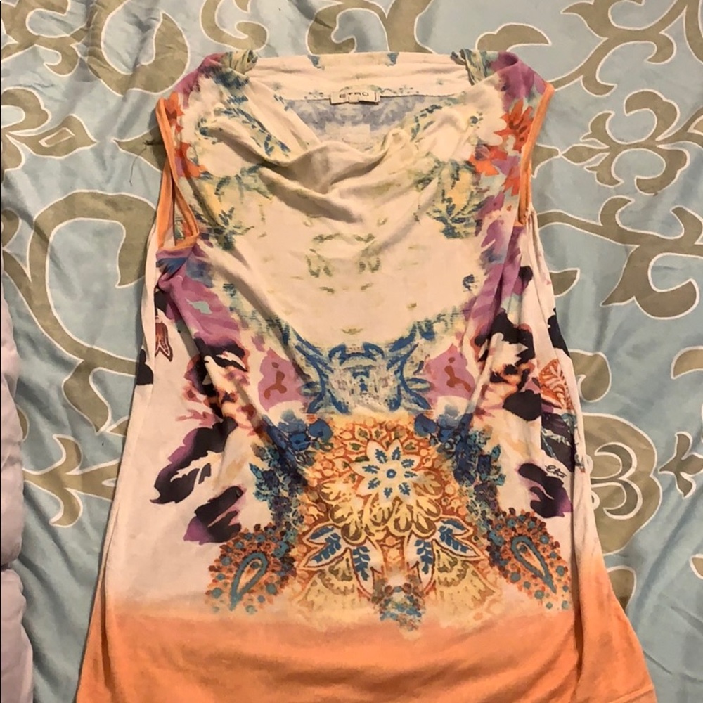 Etro tank sweater top